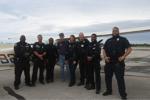 Members of the Racine Police Department who participated in the Wings to Fly program