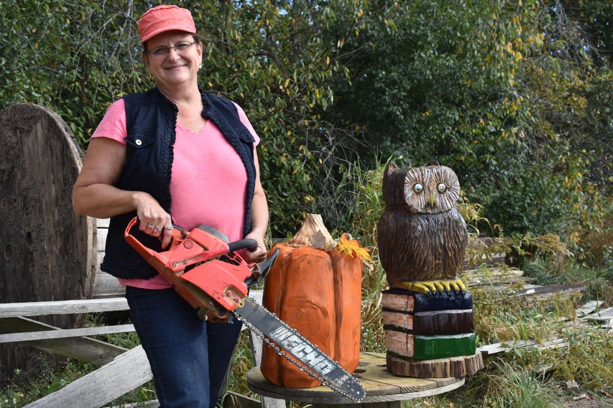 A Chick With A Chainsaw And A Story Local News Journaltimes Com