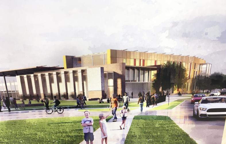 Rendering shows proposed Racine Community Health Center