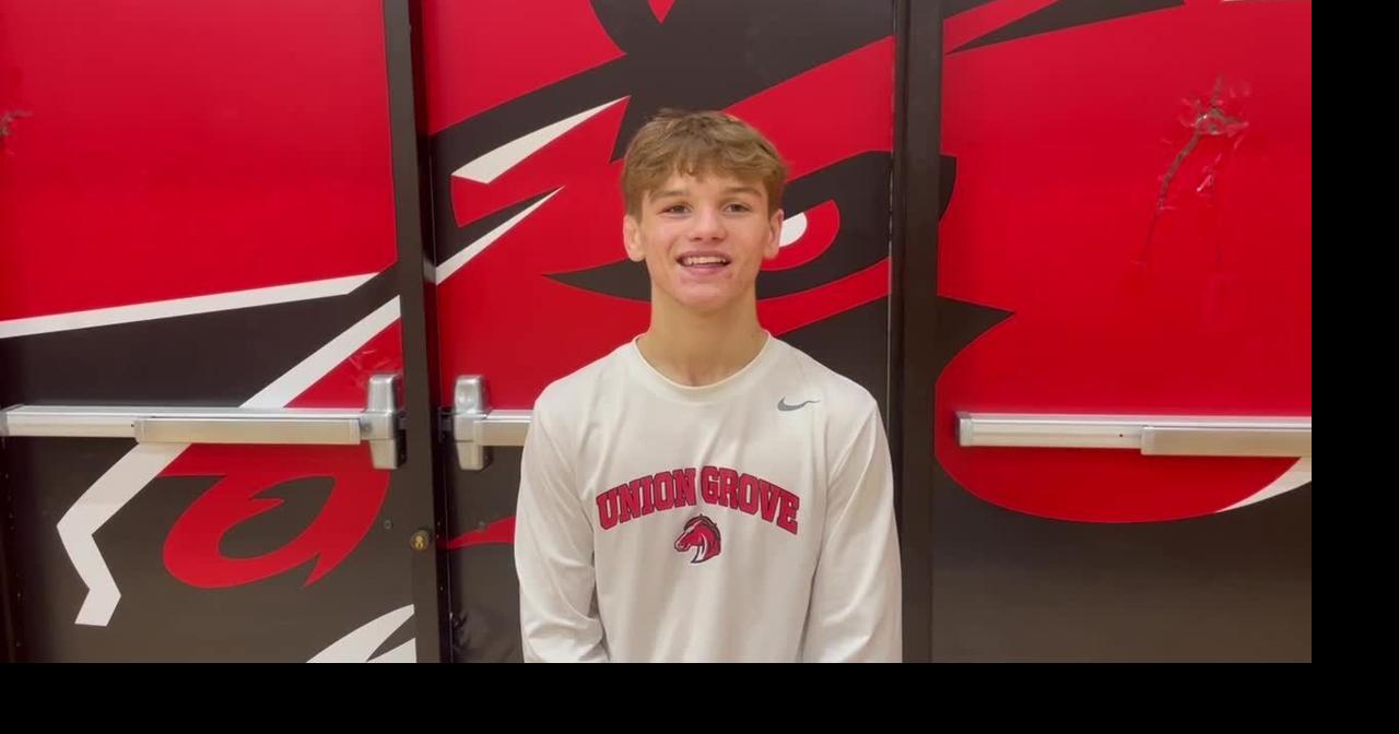 5 questions with Union Grove wrestler Camden Rugg