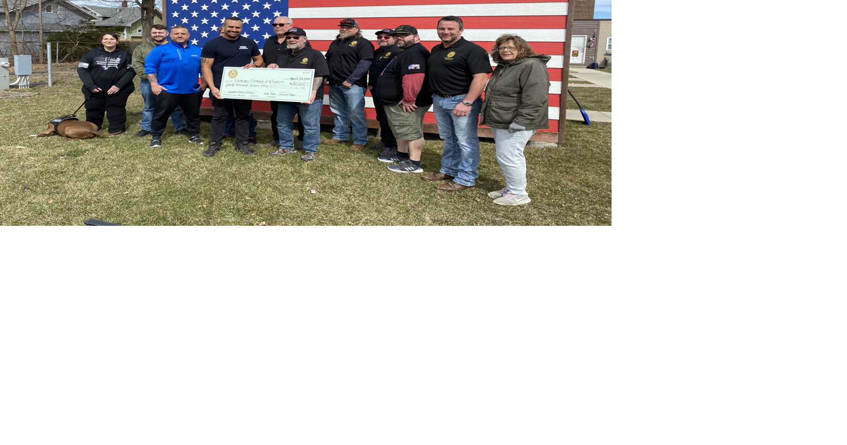 Sons of the American Legion Squadron 294 donates $40k to help Veterans ...