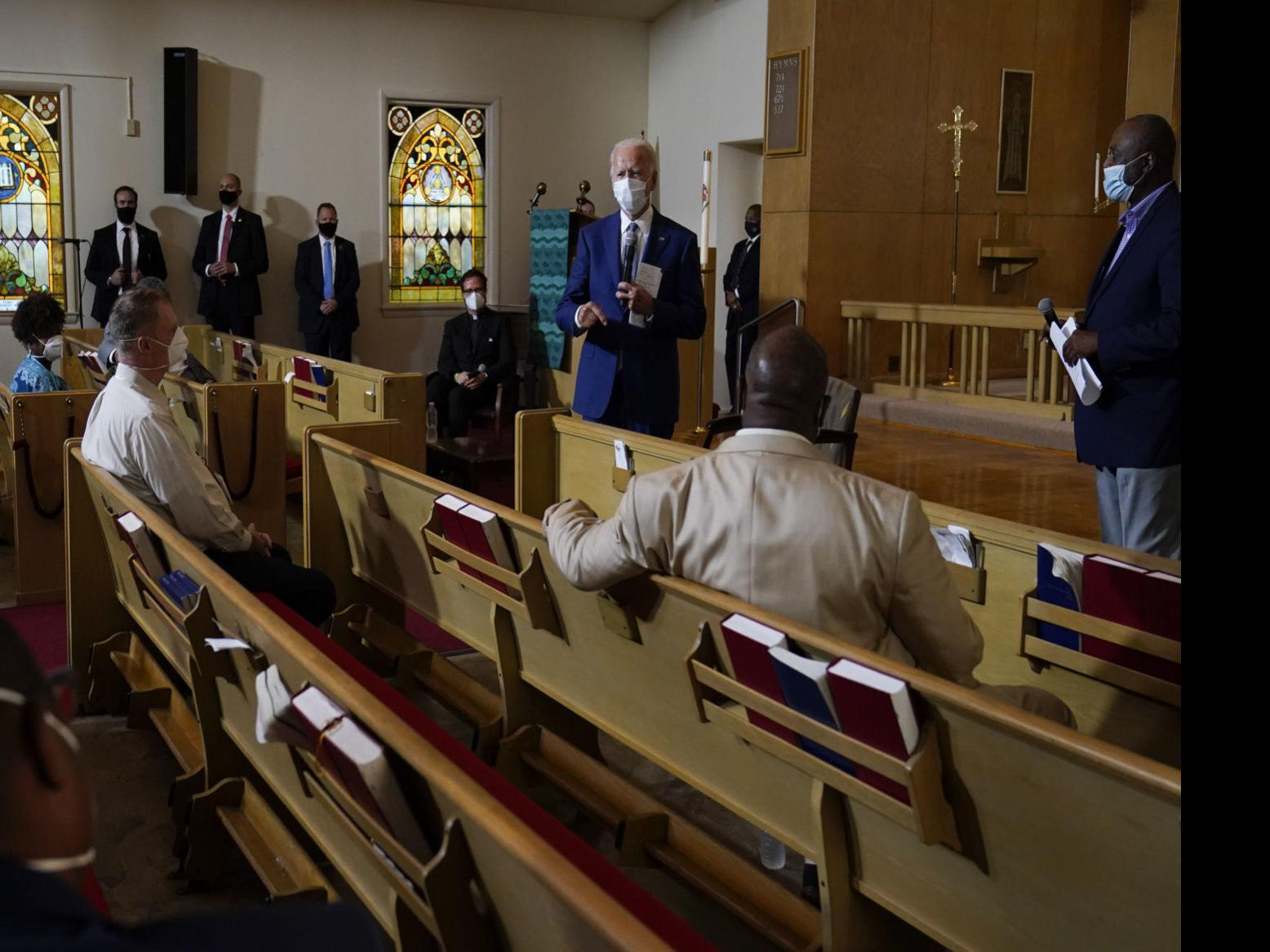 Joe Biden Meets With Jacob Blake S Family After Arriving In Wisconsin For First Campaign Visit Govt And Politics Journaltimes Com