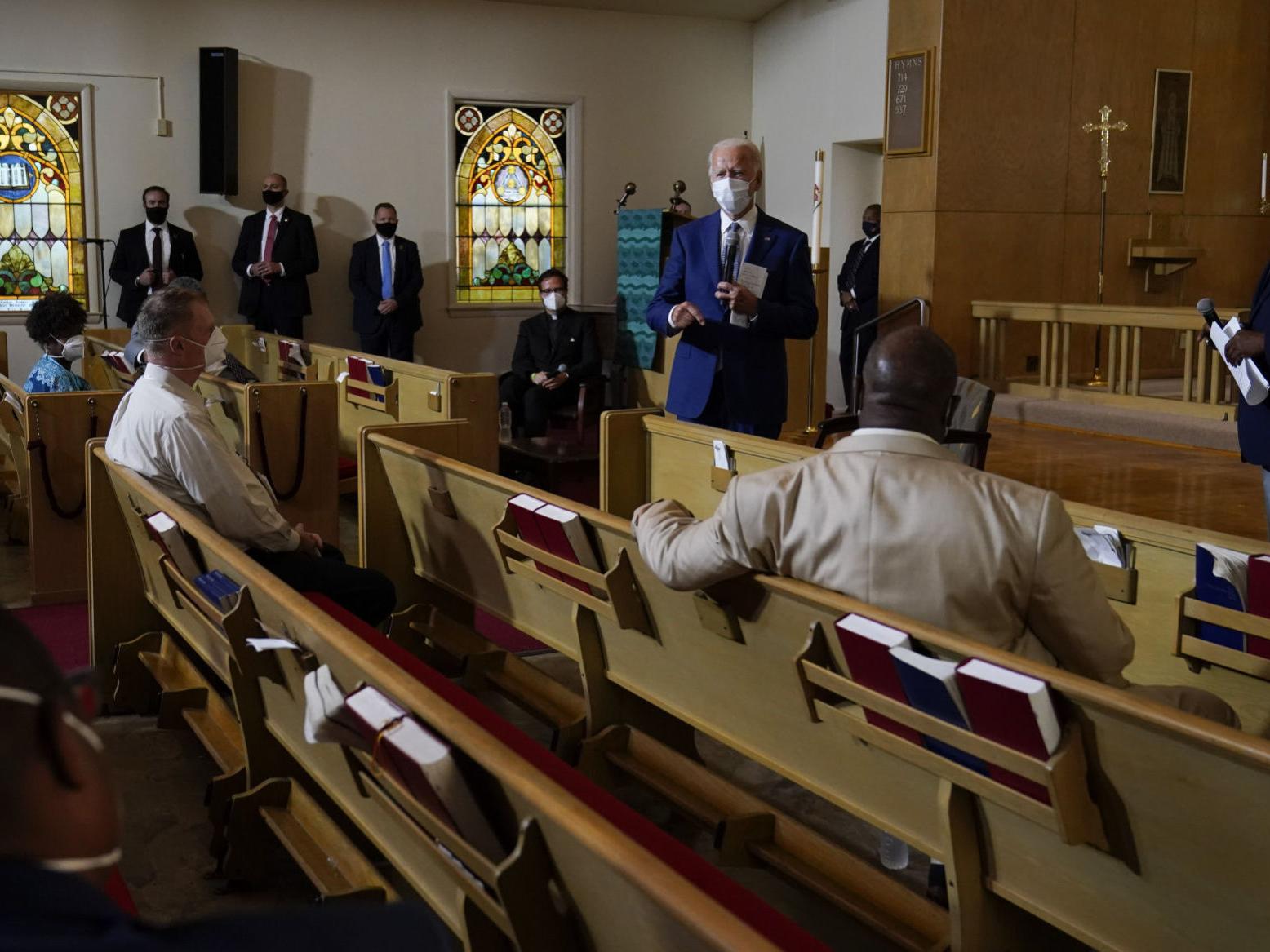 Joe Biden Meets With Jacob Blake S Family After Arriving In Wisconsin For First Campaign Visit Govt And Politics Journaltimes Com