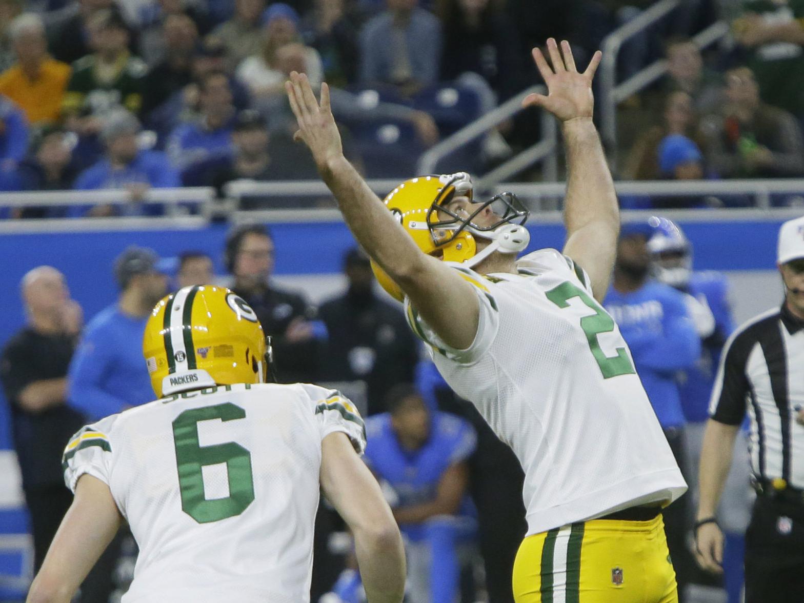 Packers Crosby Keeps Full Schedule Football Journaltimes Com