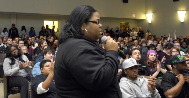 UW-Parkside campus meeting