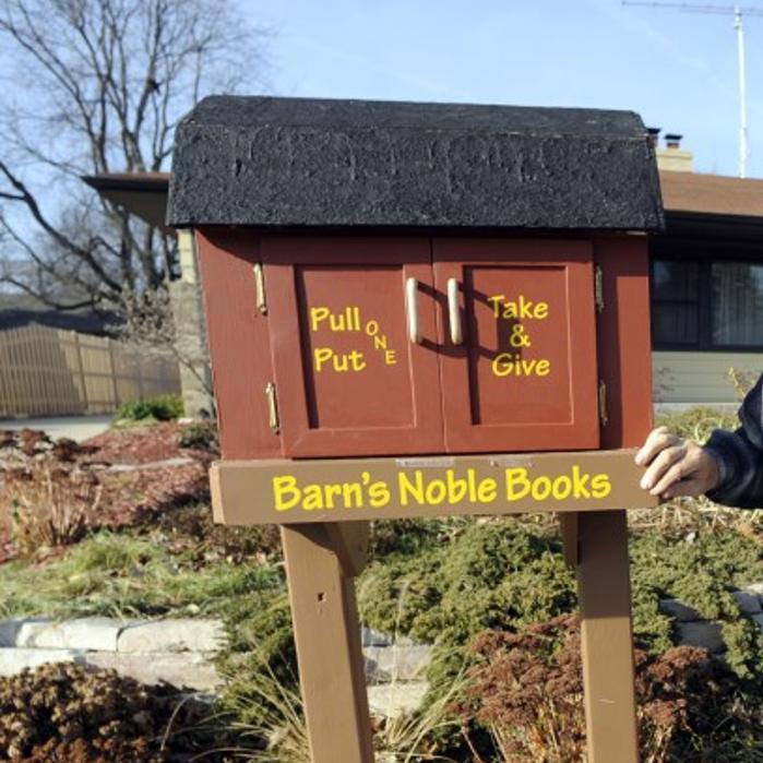 Thinking Small Little Free Library Movement Leads To Sharing Of Books Ideas Friendships And More Faith Community Journaltimes Com