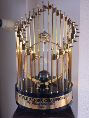 1997 Florida Marlins World Series Championship Trophy