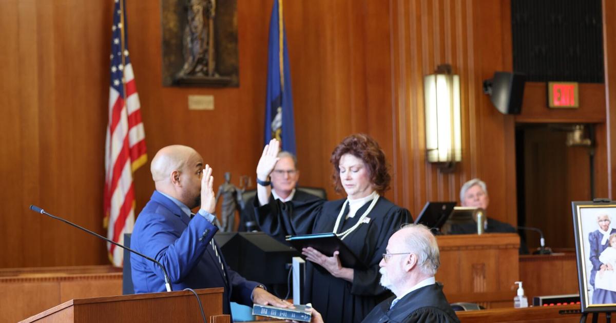 Judge Craig honored at investiture ceremony