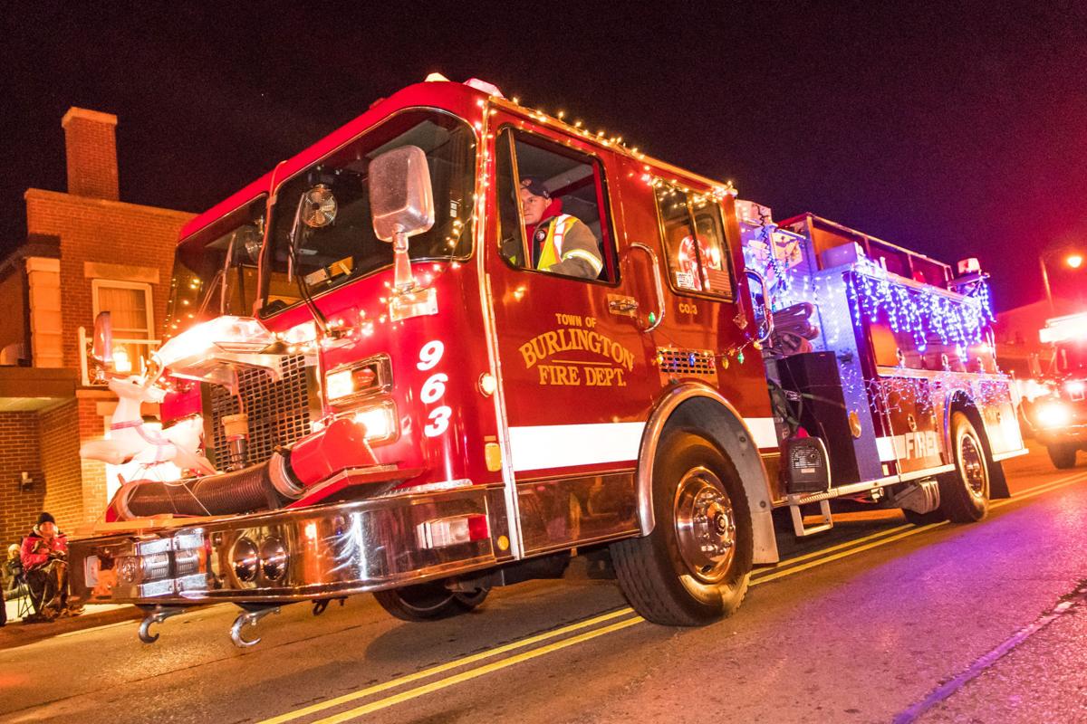 In photos Christmas parade in historic downtown Burlington Local