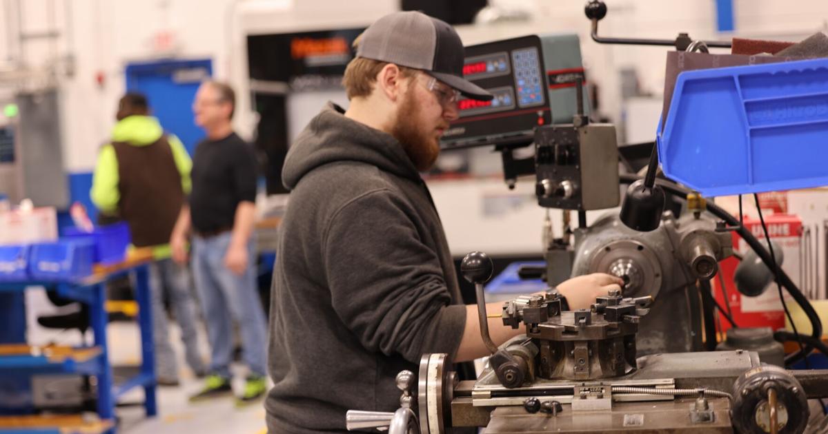 Capstone Manufacturing Five photos of Eagle Manufacturing capstone project