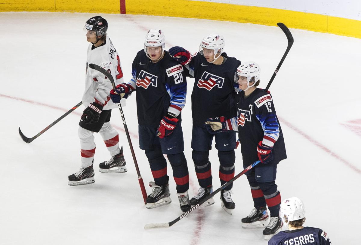 US, Canada throttle opponents on 2nd day of World Junior Championship | College | journaltimes.com