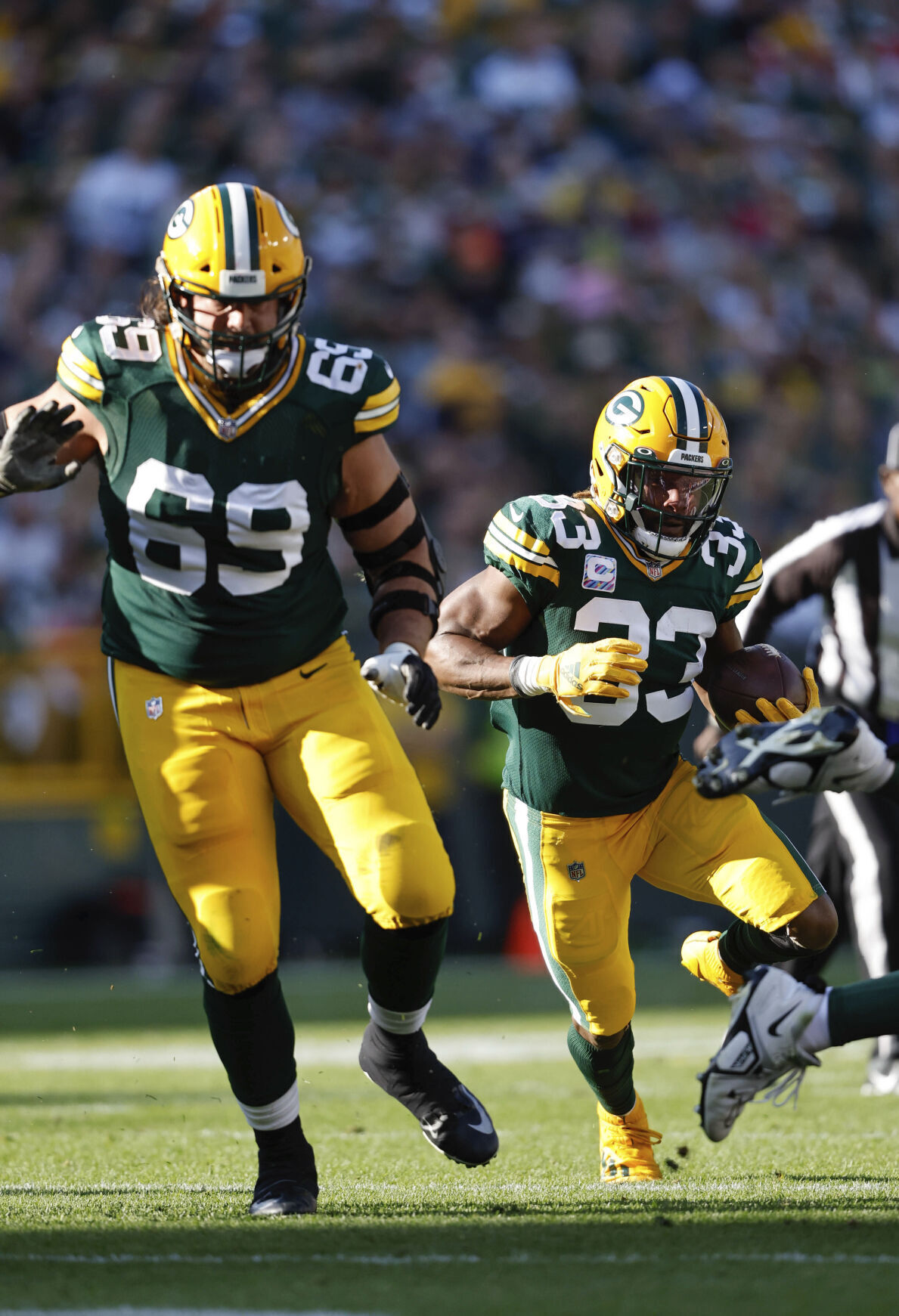 Mason Crosby's FG in OT helps Packers edge Patriots, Zappe 27-24