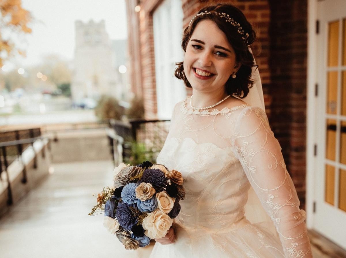 Local Woman Wears Grandmother S 1956 Wedding Dress Story Goes
