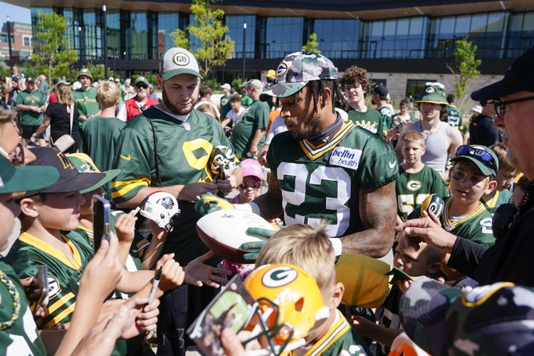 Romeo Doubs, Jaire Alexander learn from each other in Packers camp