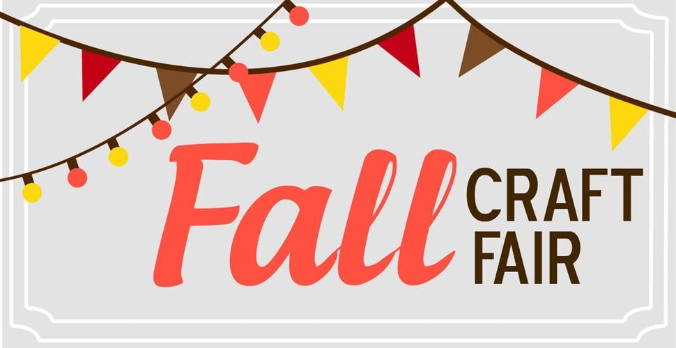 Fall craft fair sign
