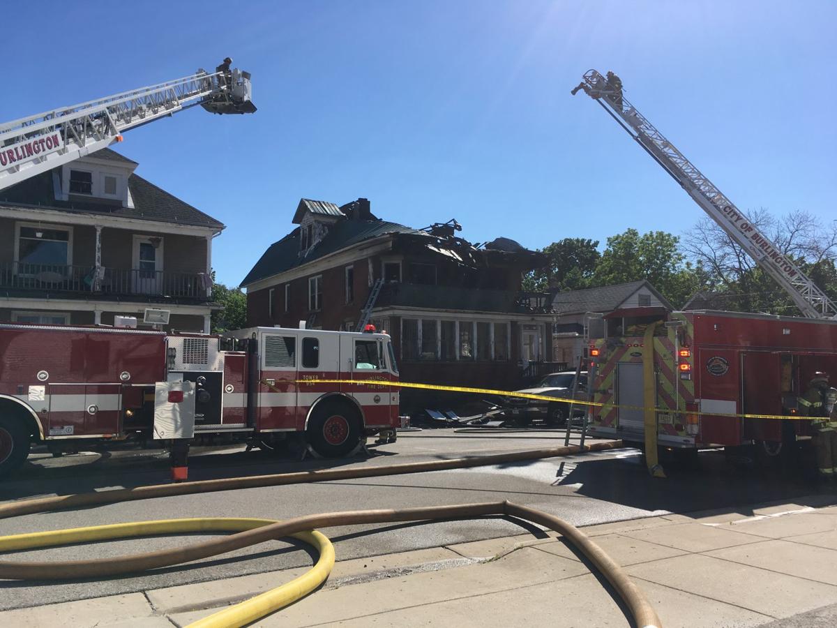 Duplex heavily damaged in Burlington fire Local News