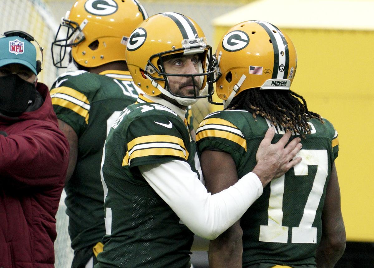 Packers Thanks To Davante Adams Rodgers Better Person Quarterback Journaltimes Com