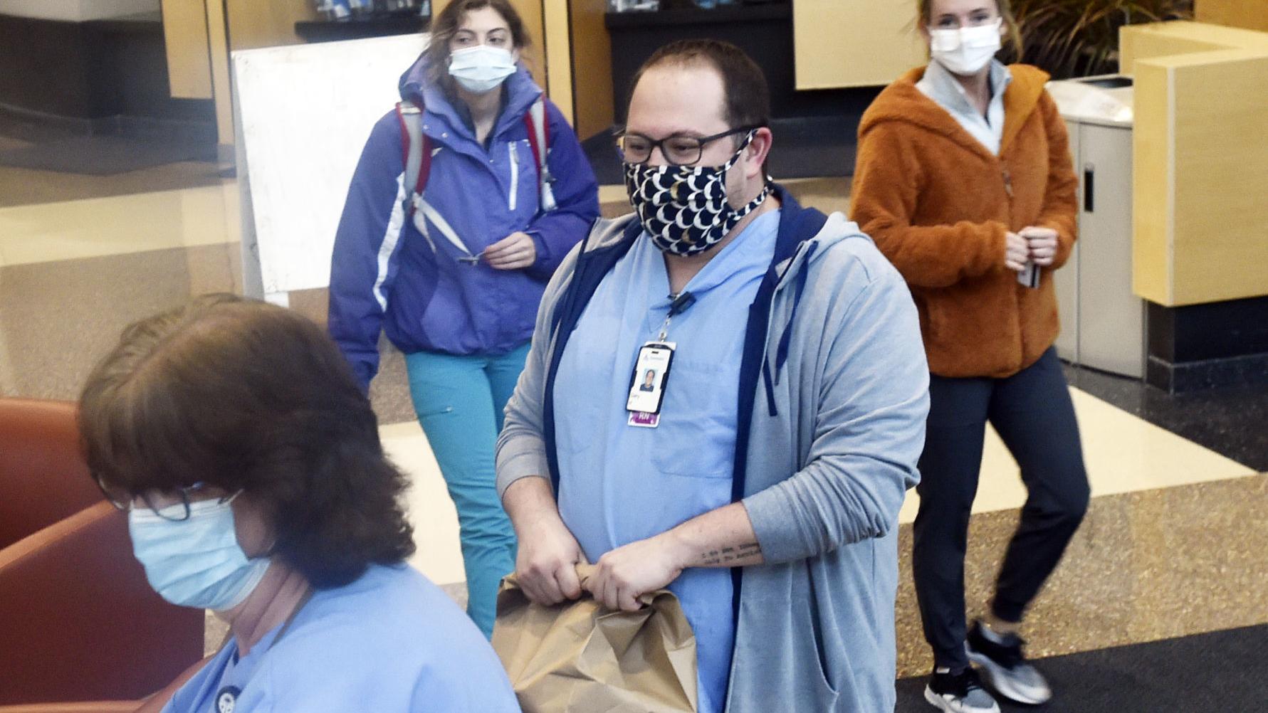 Cheery faces of Ascension night-shift nurses boost spirits of patients, families during pandemic - Vimarsana News