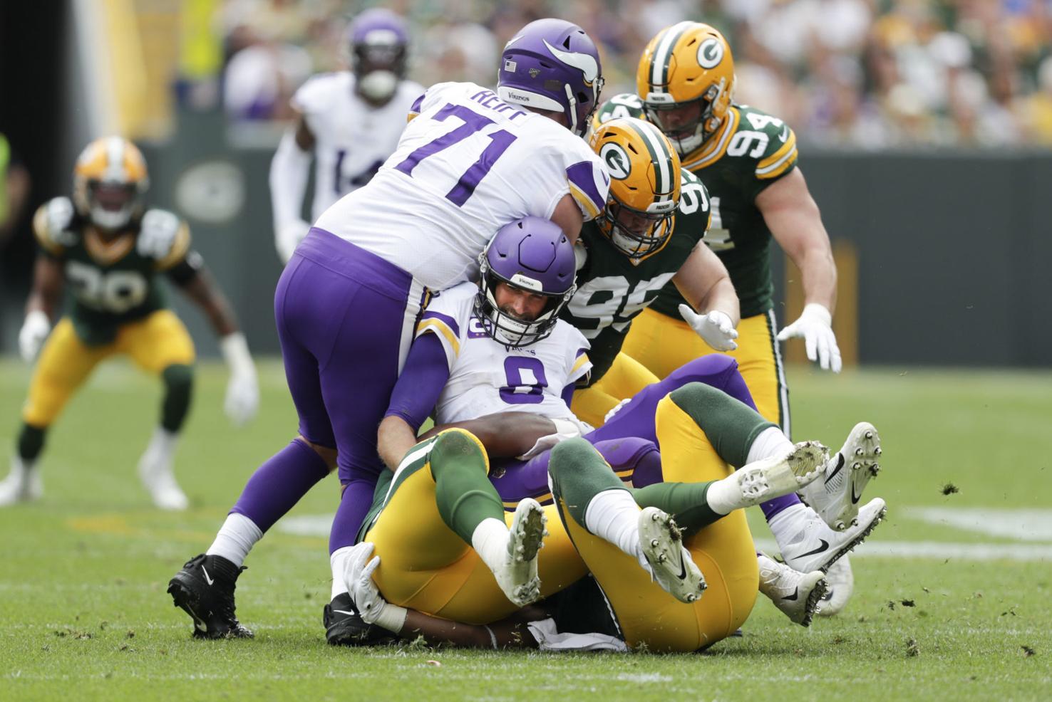 Photos Green Bay Packers beat Minnesota Vikings 2116 in home opener