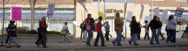 M&I protest