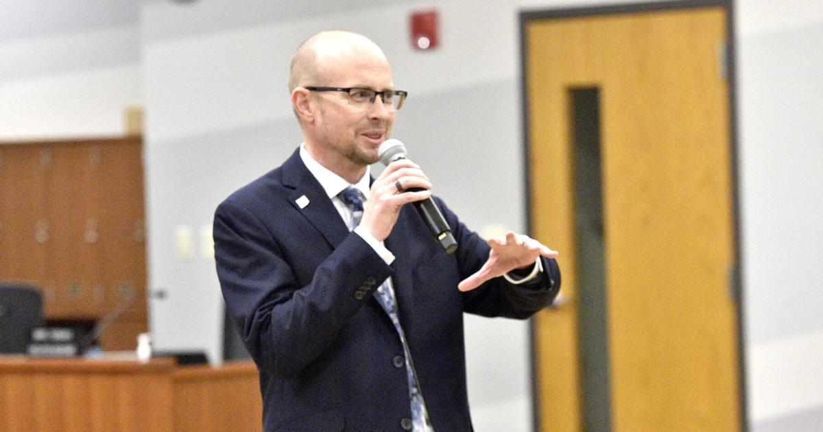 Kevin Rascoe Superintendent RUSD superintendent finalists tour schools, meet with community
