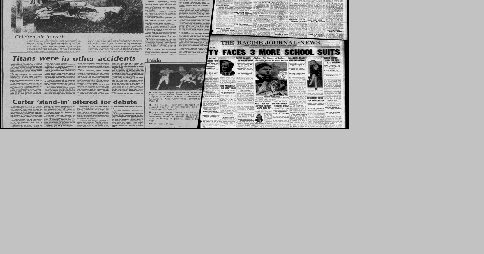 Sept. 20: The Journal Times pages from the past