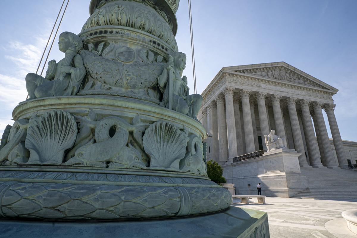 Supreme Court in sun, AP generic file photo