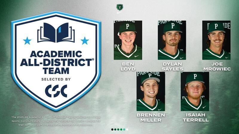 Five Ranger Baseball Players Earn CSC Academic All-District Honors