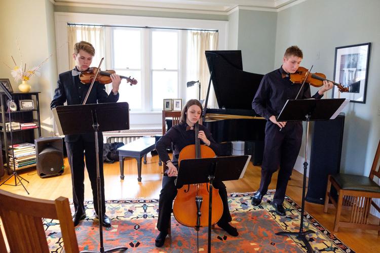 Young Strings have them dancing in the aisles