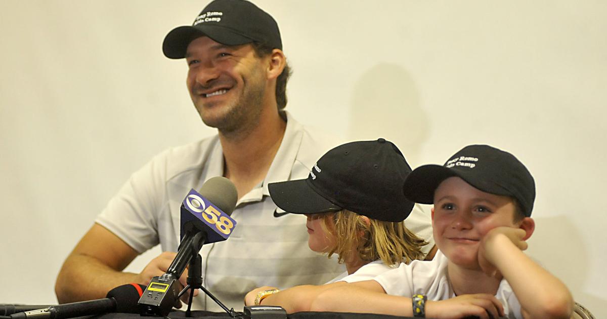 In Photos: Romo returns to Burlington for his annual football camp