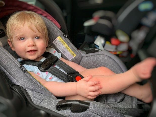 Is your child properly secured in the car?