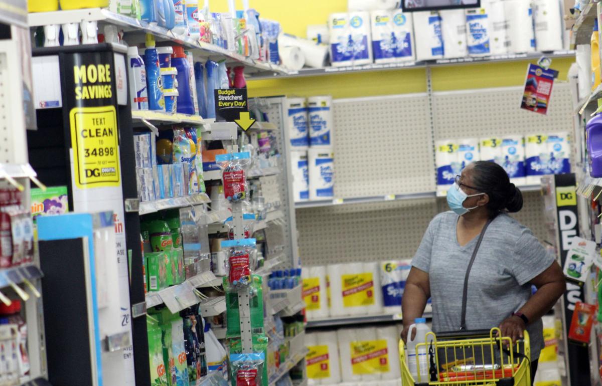 Shopping for cleaning products