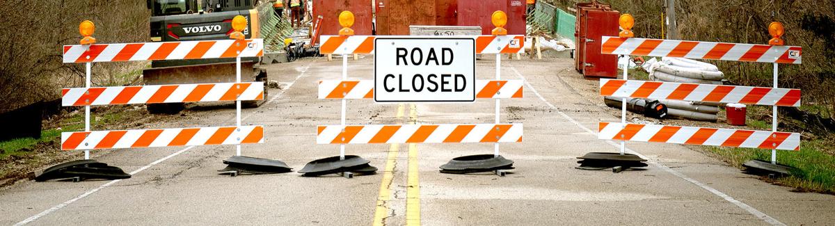 Closure on Highway A and Highway G