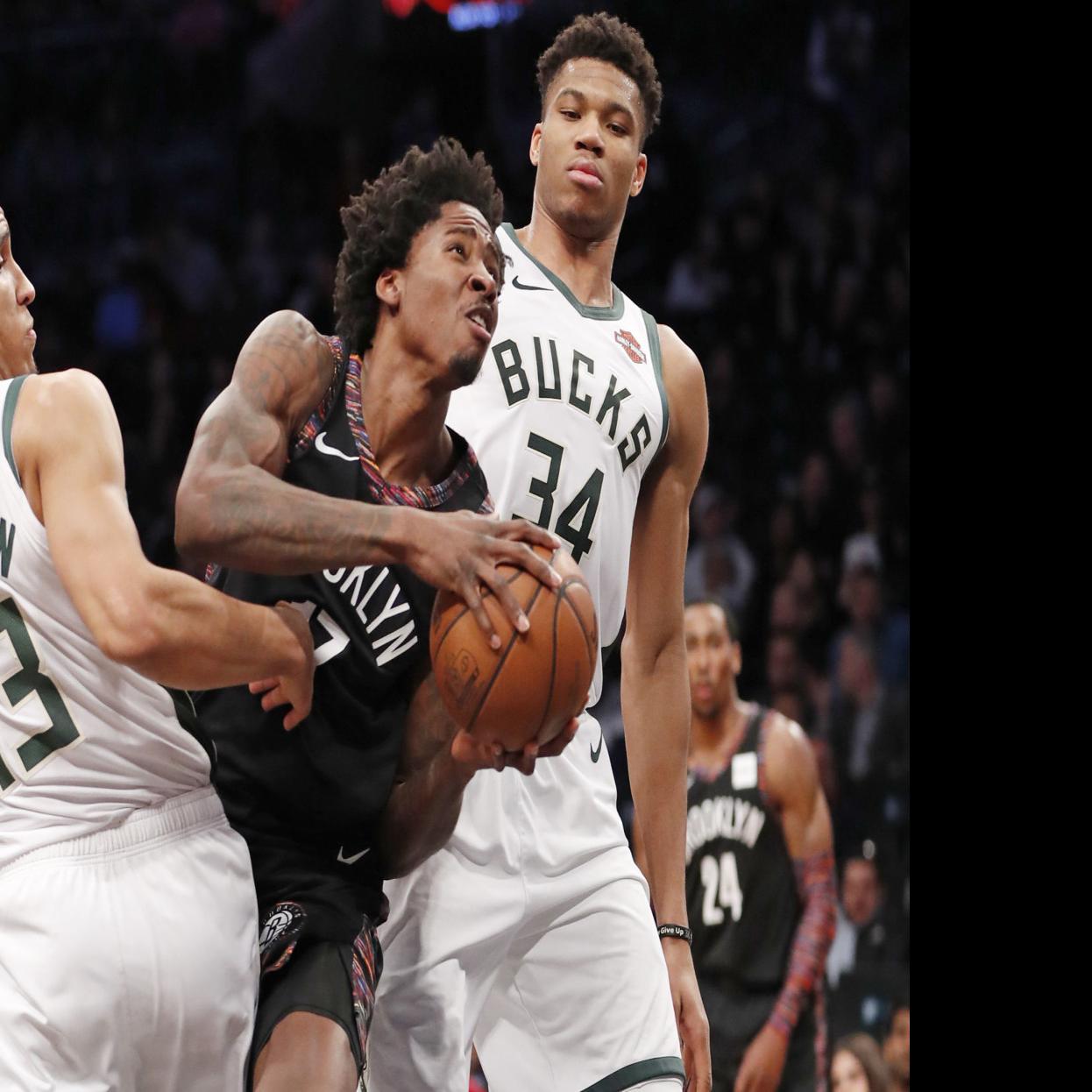 Bucks Giannis Scores 30 Points Beat Cold Shooting Nets 113 94