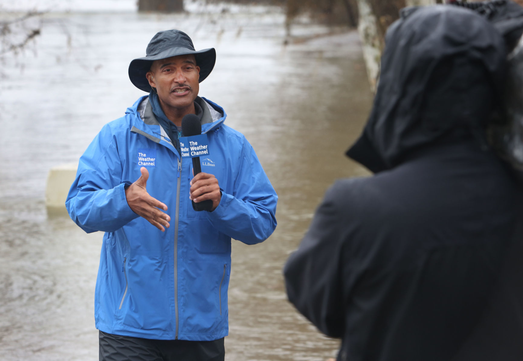 The weather sale channel rain jacket