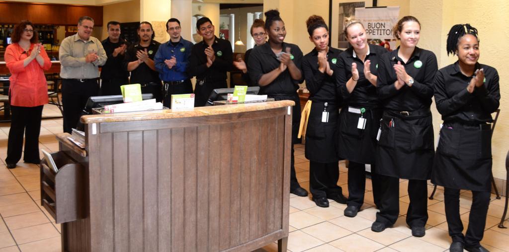 Hero S Welcome Olive Garden Thanks Man Who Revived Waitress