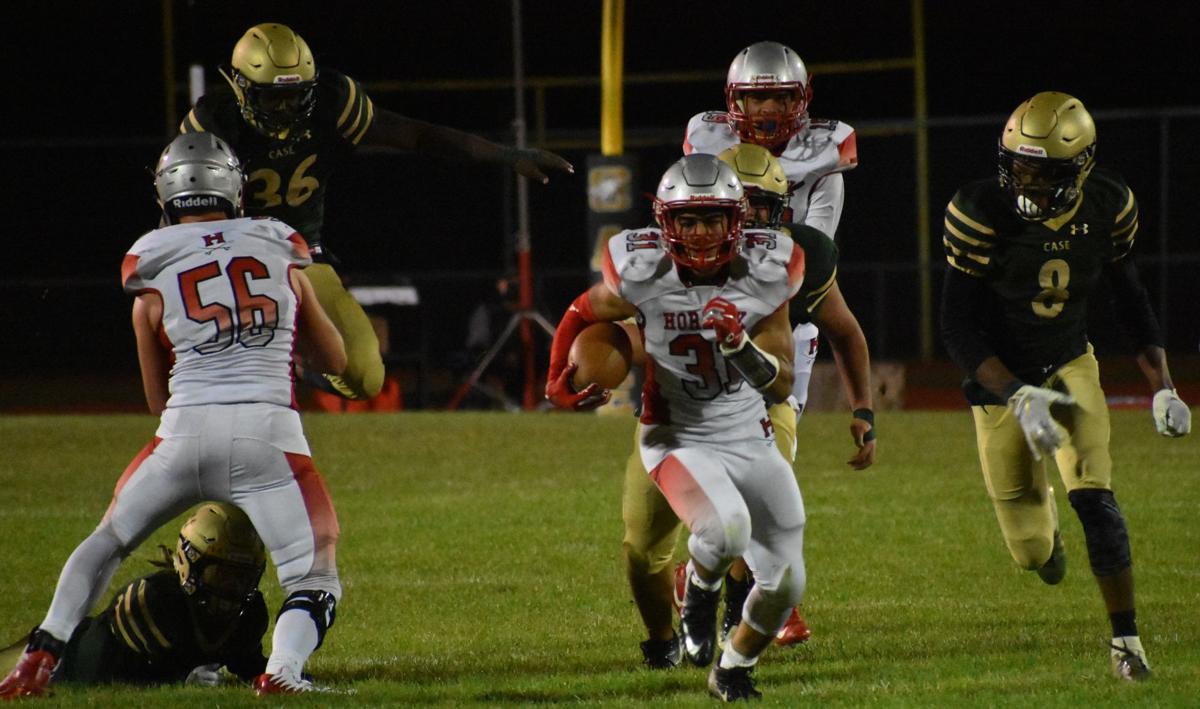 High school football Horlick spreads its wings against Case in 3220