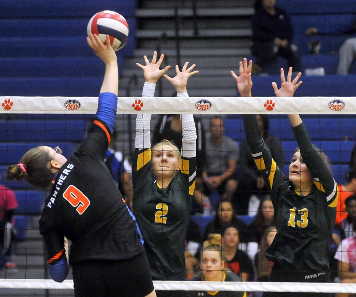 High schools Burlington volleyball wins battle with Waterford