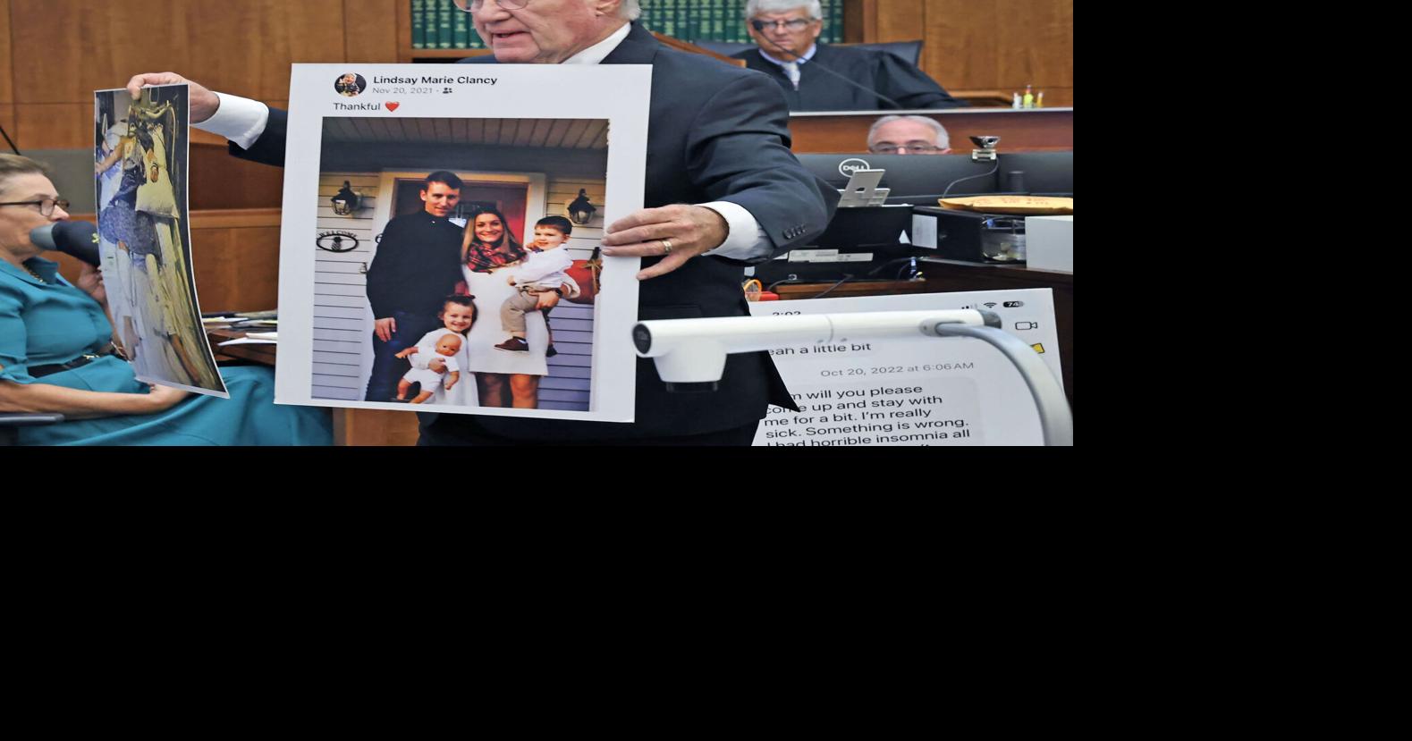 Lindsay Clancy murder trial at Plymouth Superior Court, in Plymouth