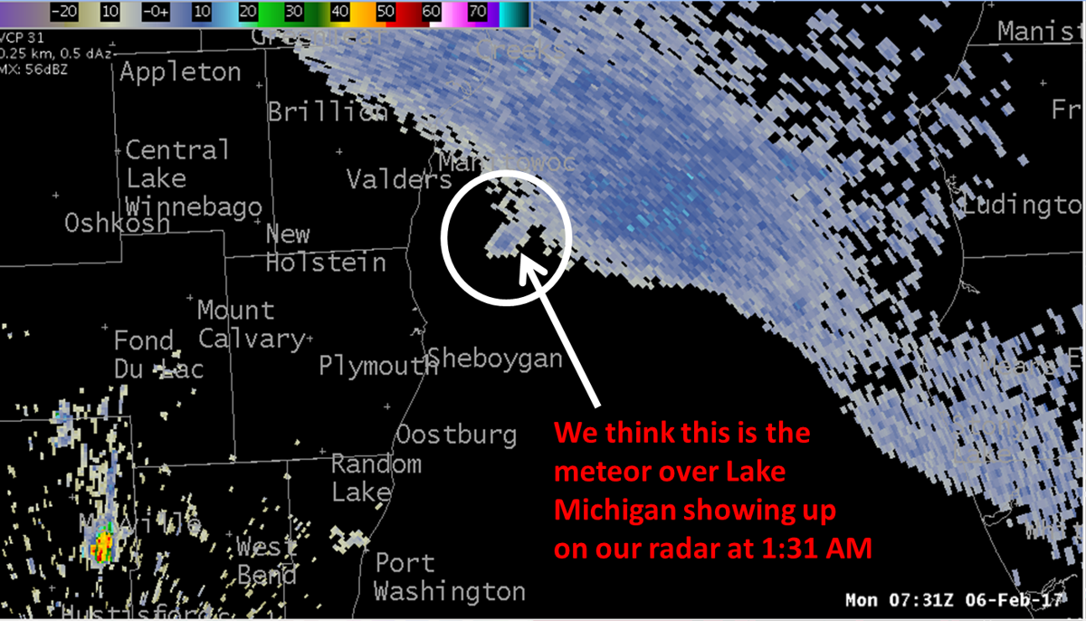 Large meteor makes appearance in Southeastern Wisconsin Local News