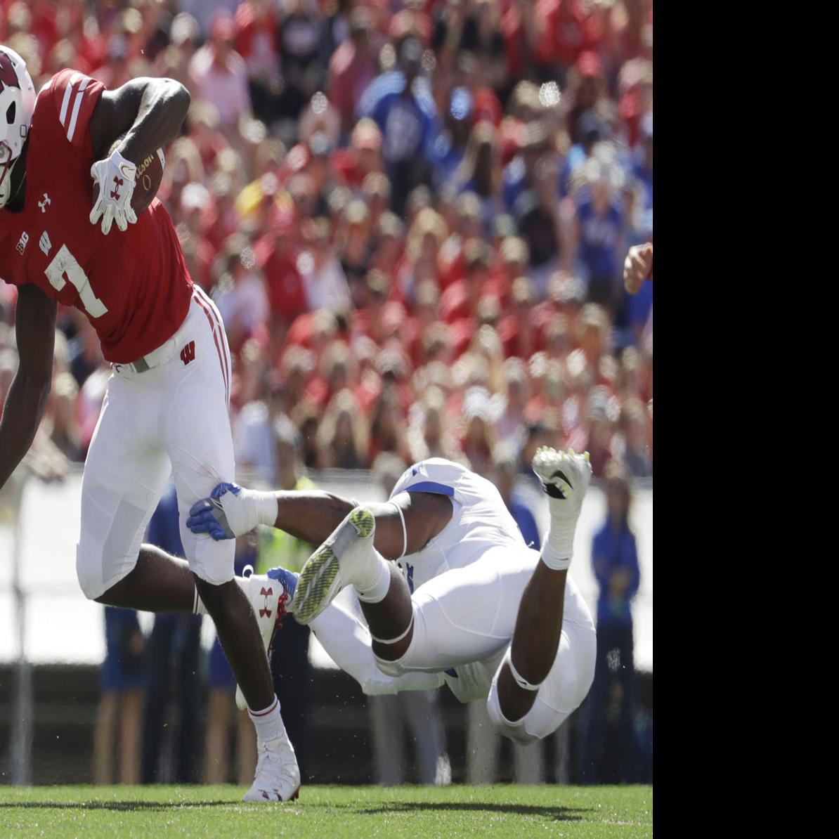 Badgers Football No 9 Wisconsin Rallies In Fourth Quarter For 23