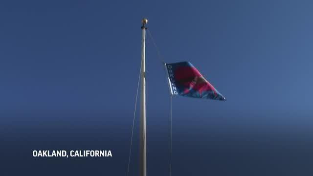 Oakland Scranton Flag Honors Harris Biden National Journaltimes Com