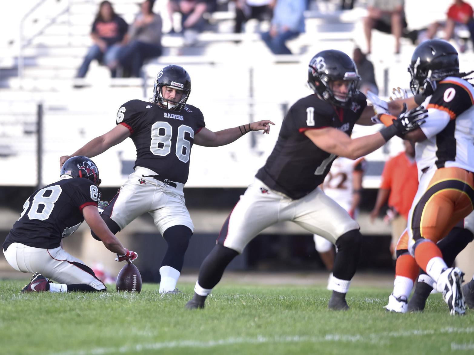 New Kickers Give Raiders A Leg Up Football Journaltimes Com