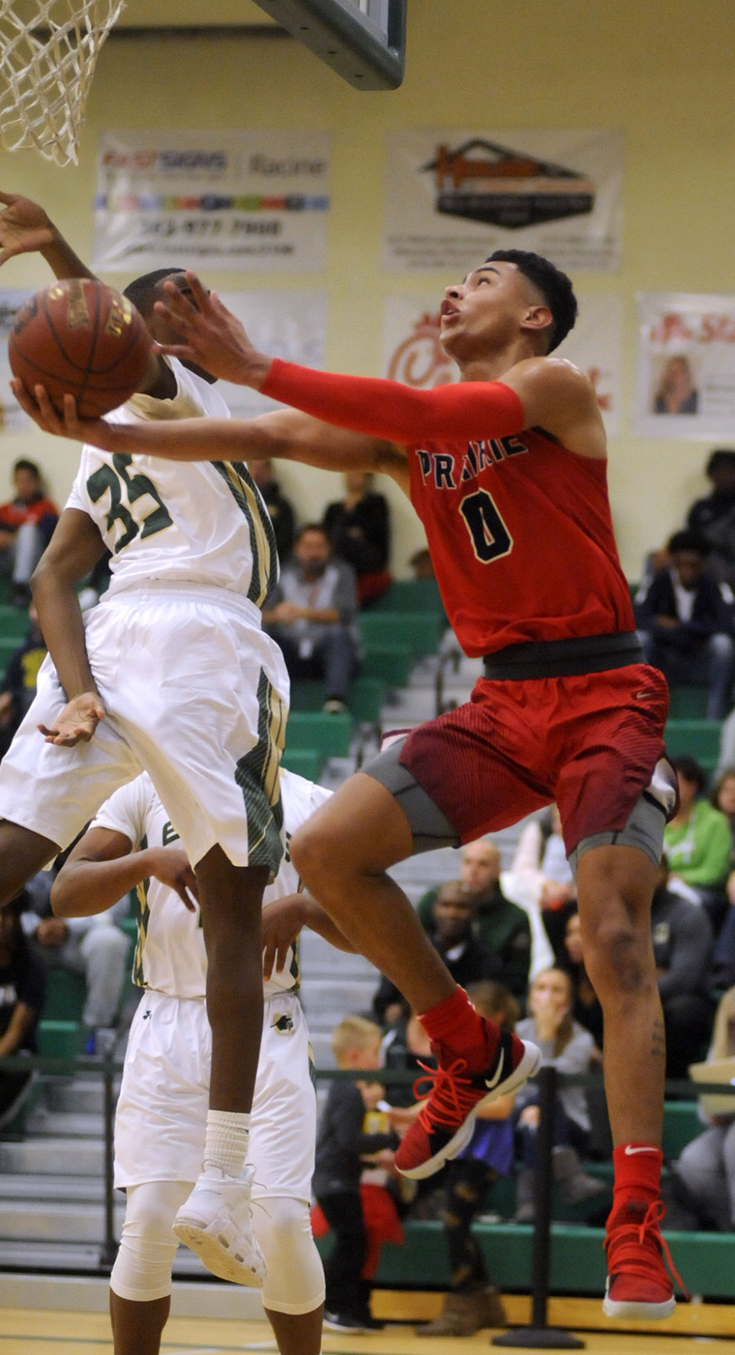 High school boys basketball: Revved-up Prairie gets past Case 83-73 ...