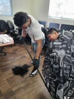 Cops and kids and haircuts