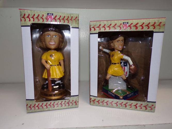 Rockford Peaches special edition bobbleheads unveiled