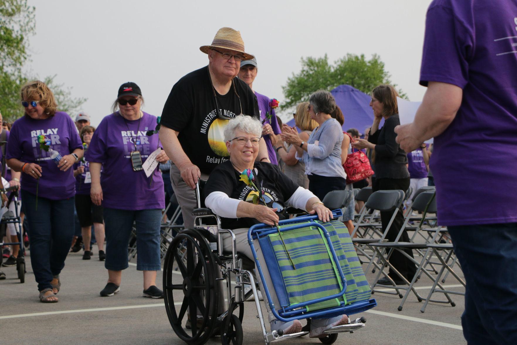 Relay For Life survivors take first lap