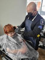 Cops and kids and haircuts