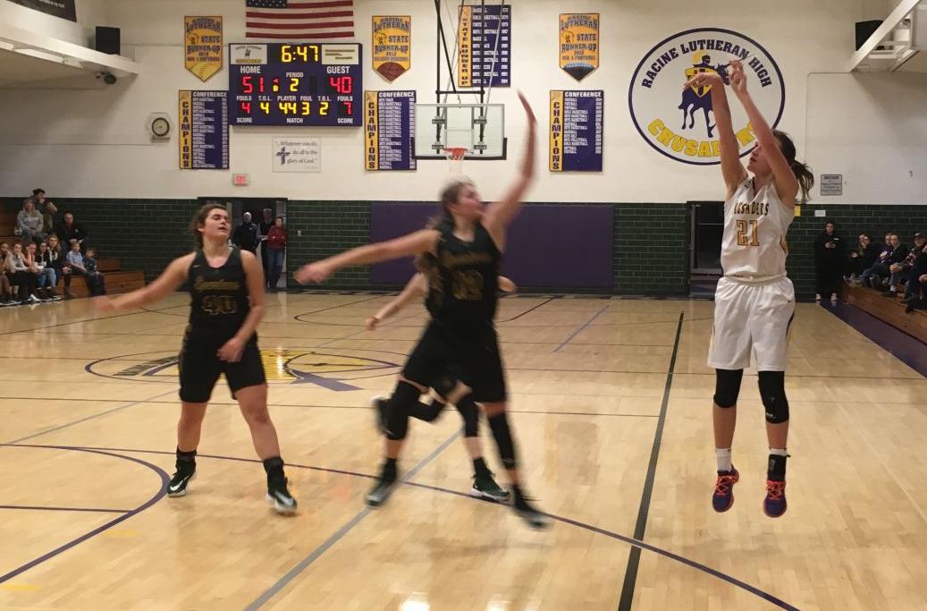 High School Girls Basketball Racine Lutheran Remains Undefeated After Slow Start With Video Prep Sports Journaltimes Com