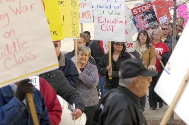 M&I protest